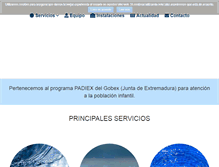 Tablet Screenshot of clinicadentalabadpenalba.com